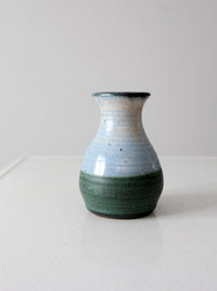 vintage studio pottery vase