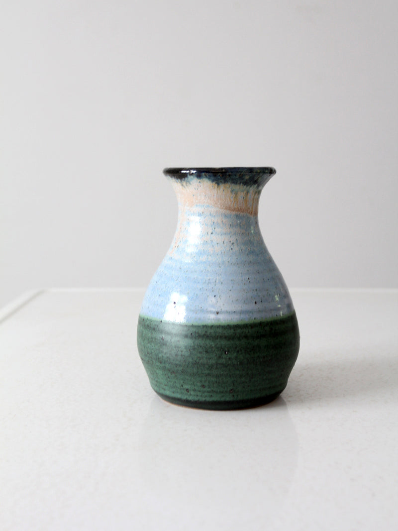 vintage studio pottery vase