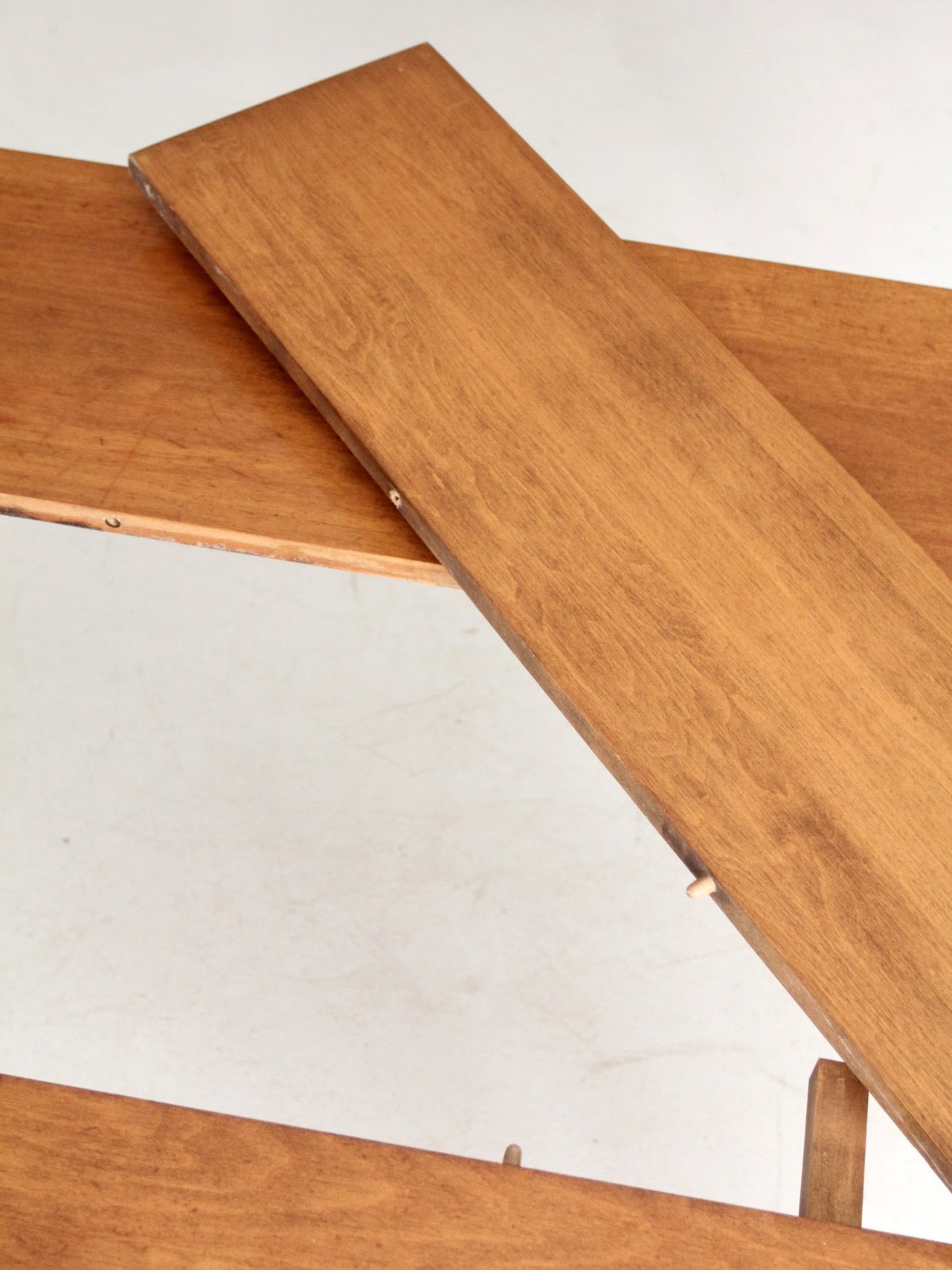 mid-century colonial revival drop leaf dining table by O'Hearn