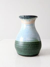 vintage studio pottery vase