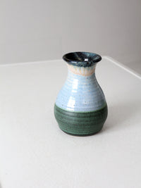 vintage studio pottery vase