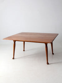 mid-century colonial revival drop leaf dining table by O'Hearn