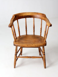 antique Windsor captain’s chair