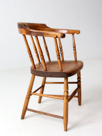 antique Windsor captain’s chair