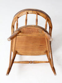antique Windsor captain’s chair
