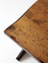 vintage rustic lodge style side table