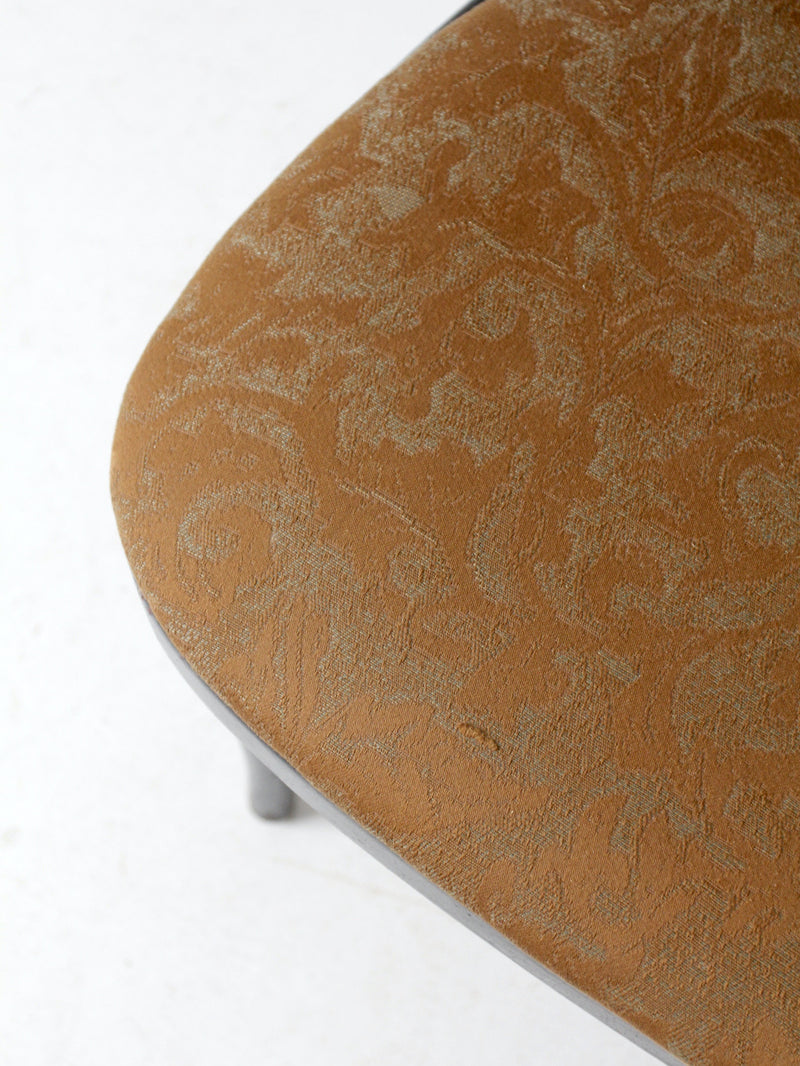 vintage bentwood chair with upholstered seat