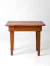 antique primitive accent table