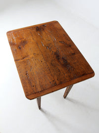 antique primitive accent table