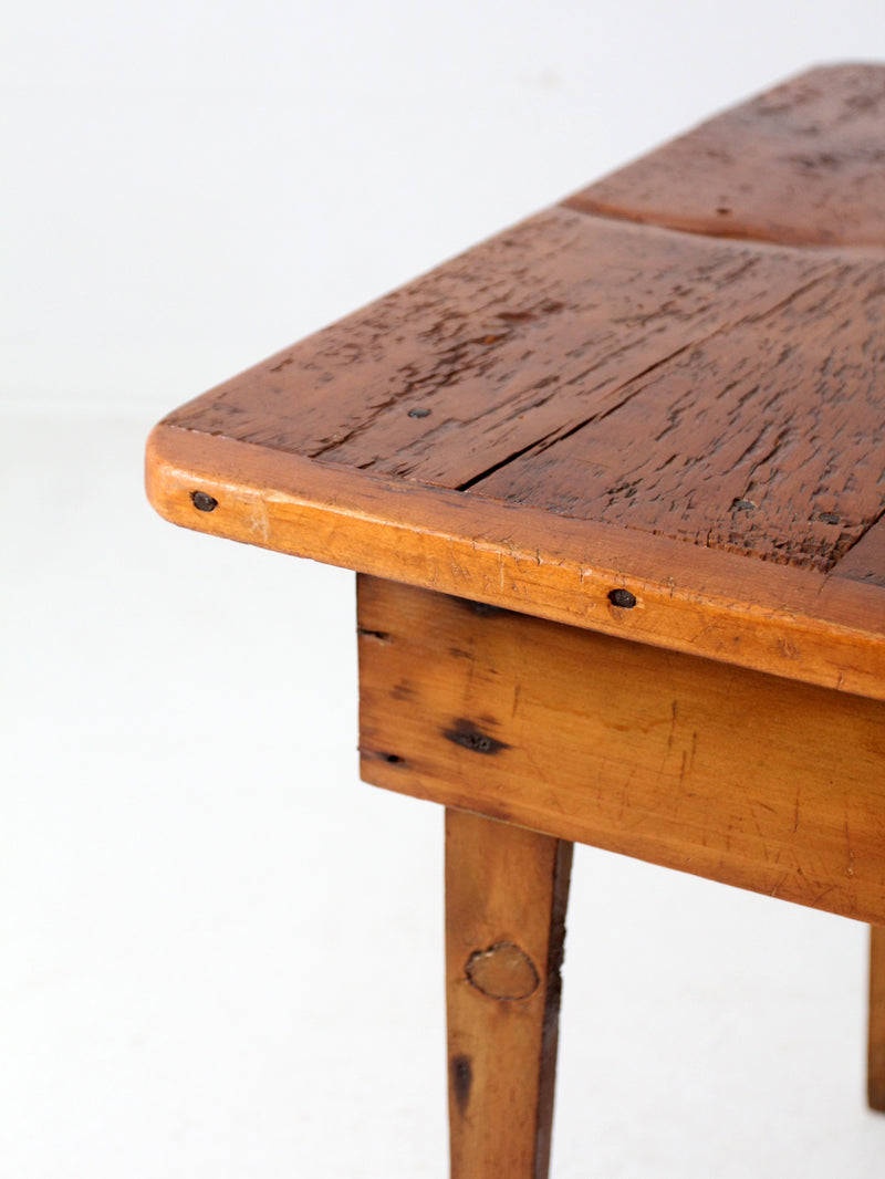 antique primitive accent table