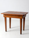 antique primitive accent table