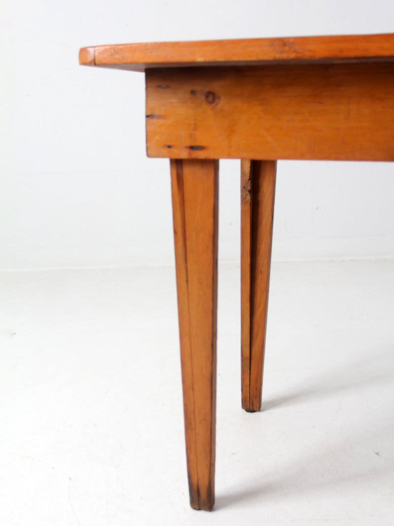 antique primitive accent table