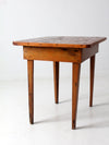 antique primitive accent table