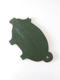 antique primitive pig kitchen board
