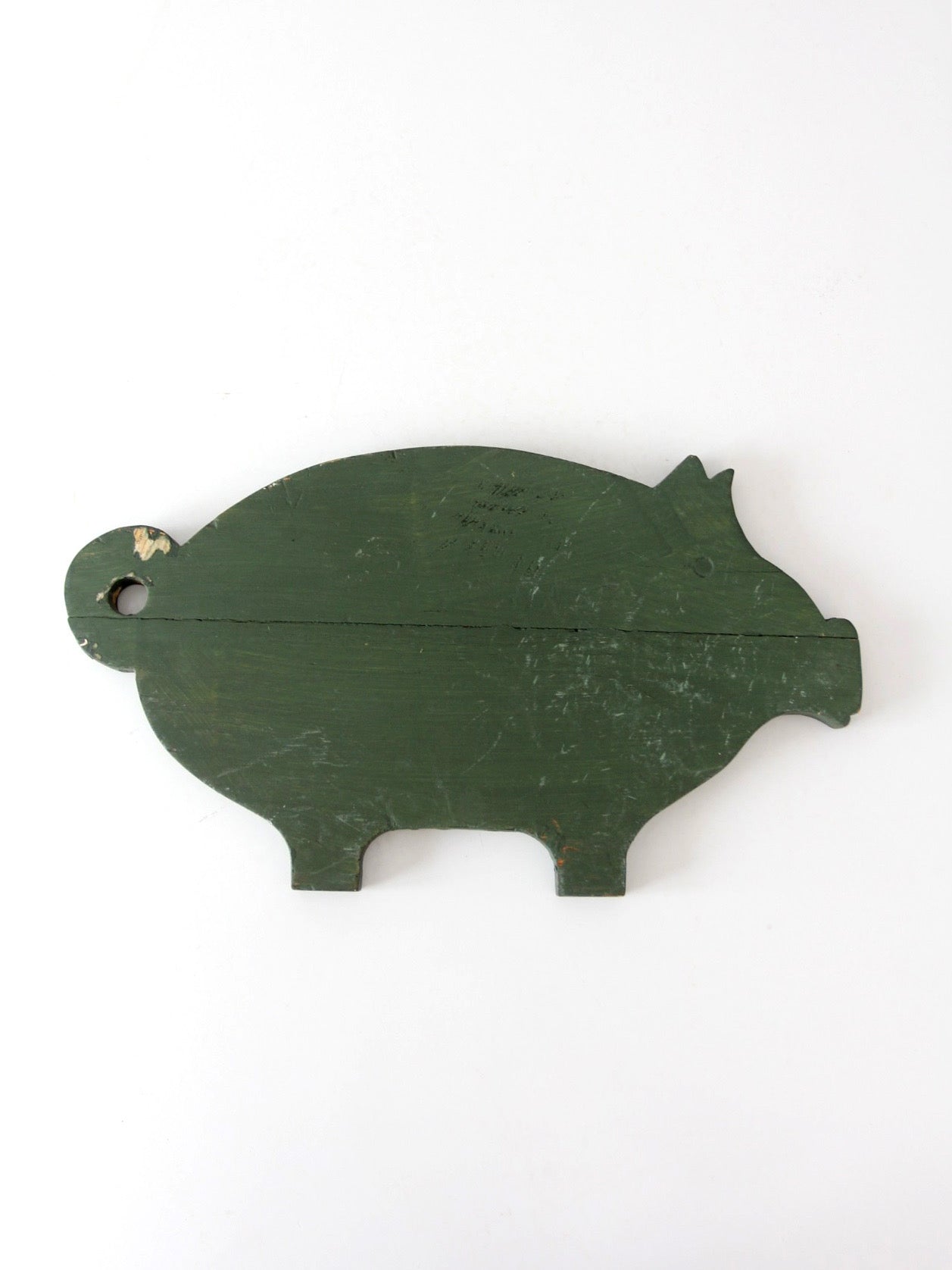 antique primitive pig kitchen board