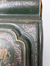antique coal box with mother of pearl inlay