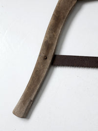 antique buck saw