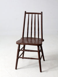 antique farmhouse spindle chair