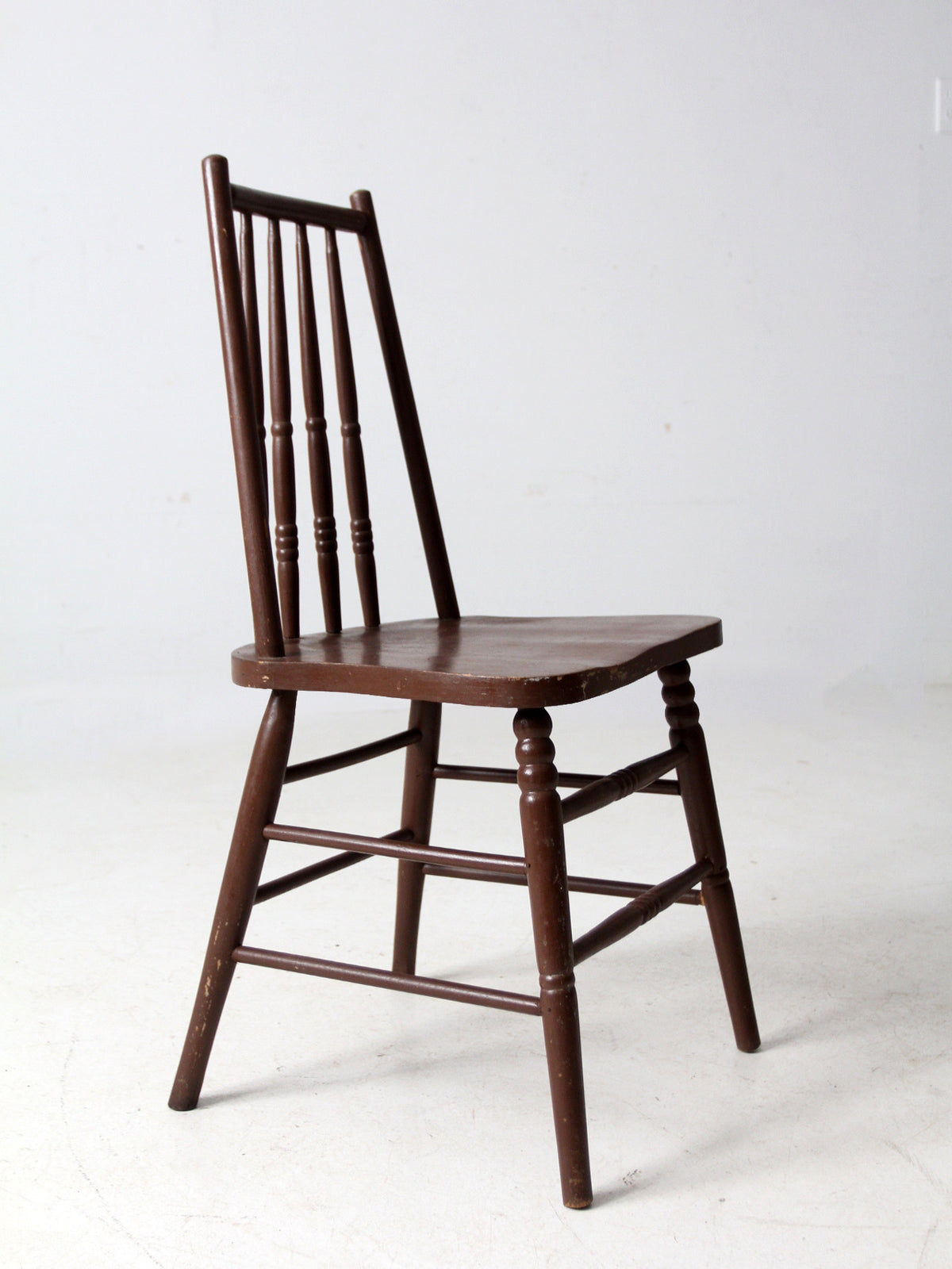Rustic Spindle Chair antique farmhouse spindle chair – 86 Vintage