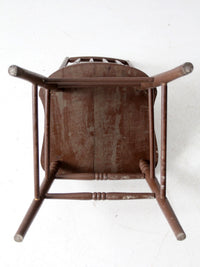 antique farmhouse spindle chair