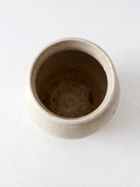 vintage handmade studio pottery vase