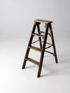 vintage painted wood ladder