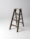 vintage painted wood ladder