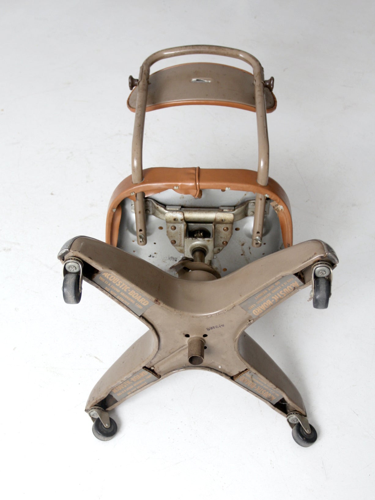 vintage industrial swivel desk chair – 86 Vintage