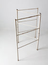 antique white wash drying rack