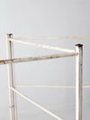 antique white wash drying rack