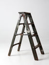 vintage painted wood ladder