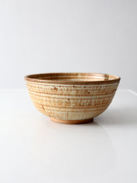 vintage handmade studio pottery bowl