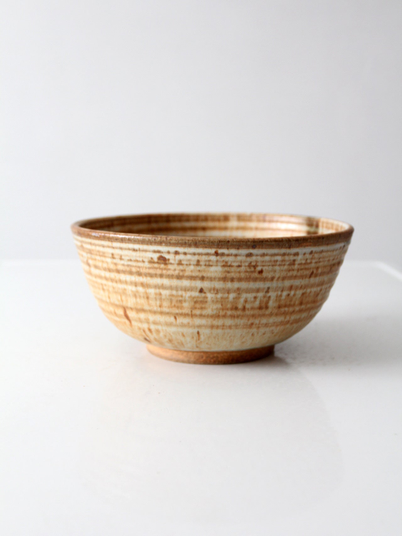 vintage handmade studio pottery bowl