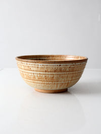 vintage handmade studio pottery bowl