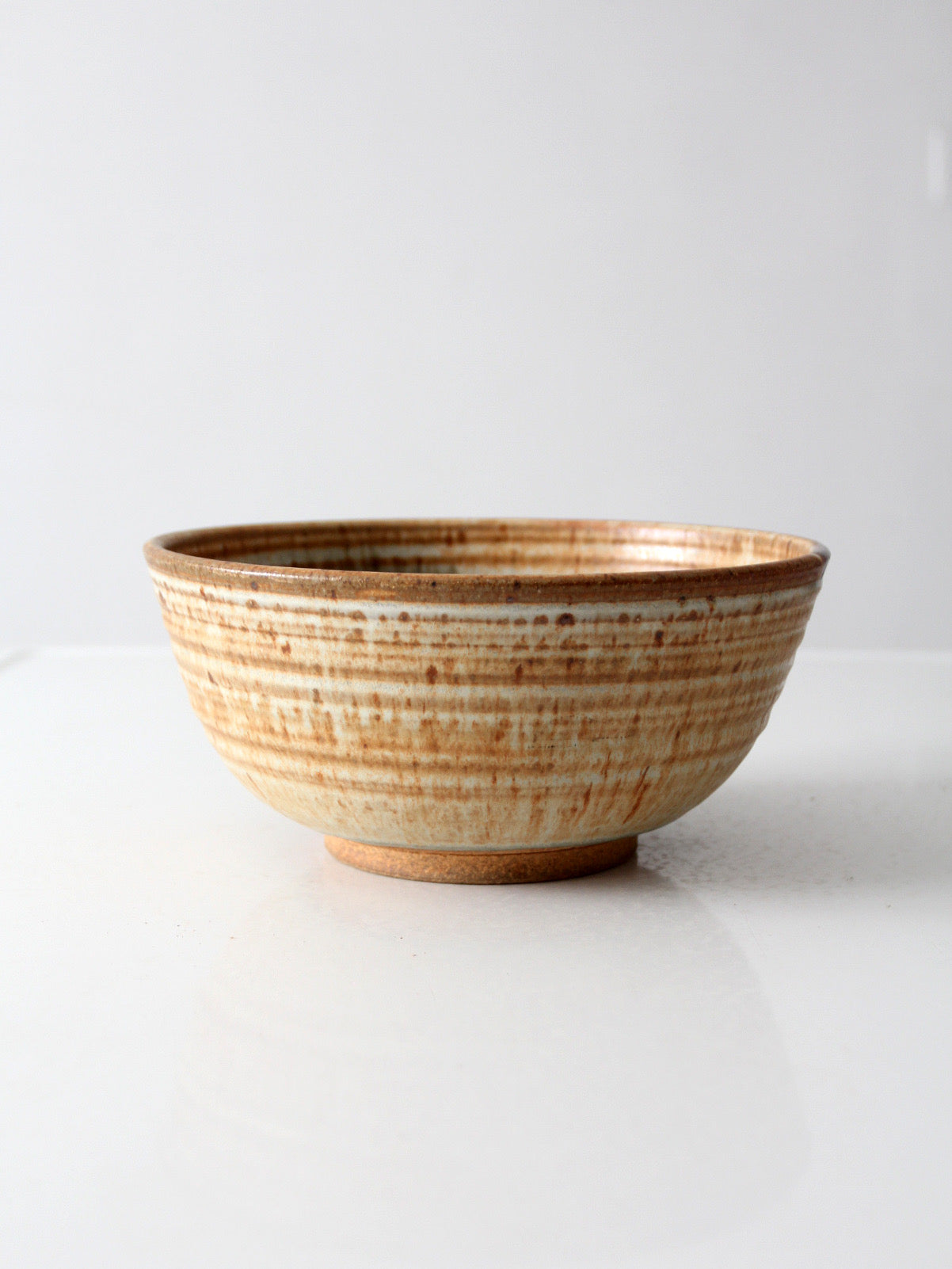vintage handmade studio pottery bowl