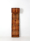 mid-century wooden toboggan