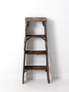 vintage painted wood ladder