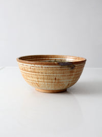 vintage handmade studio pottery bowl