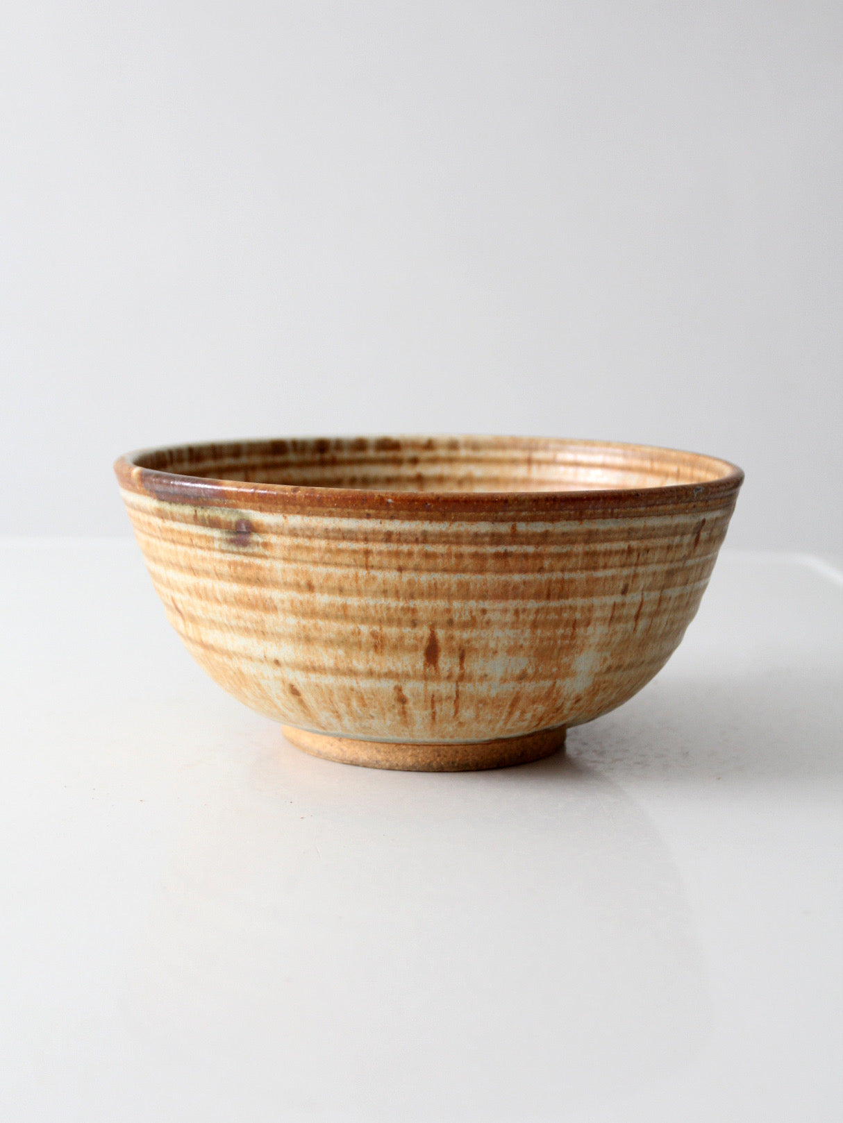 vintage handmade studio pottery bowl