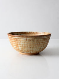 vintage handmade studio pottery bowl