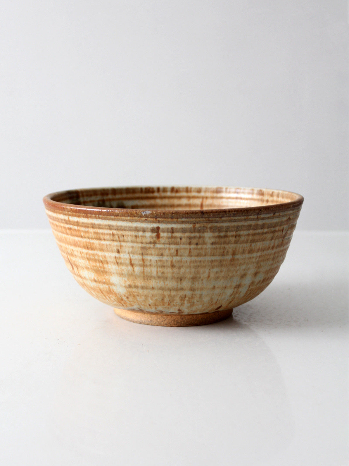 vintage handmade studio pottery bowl