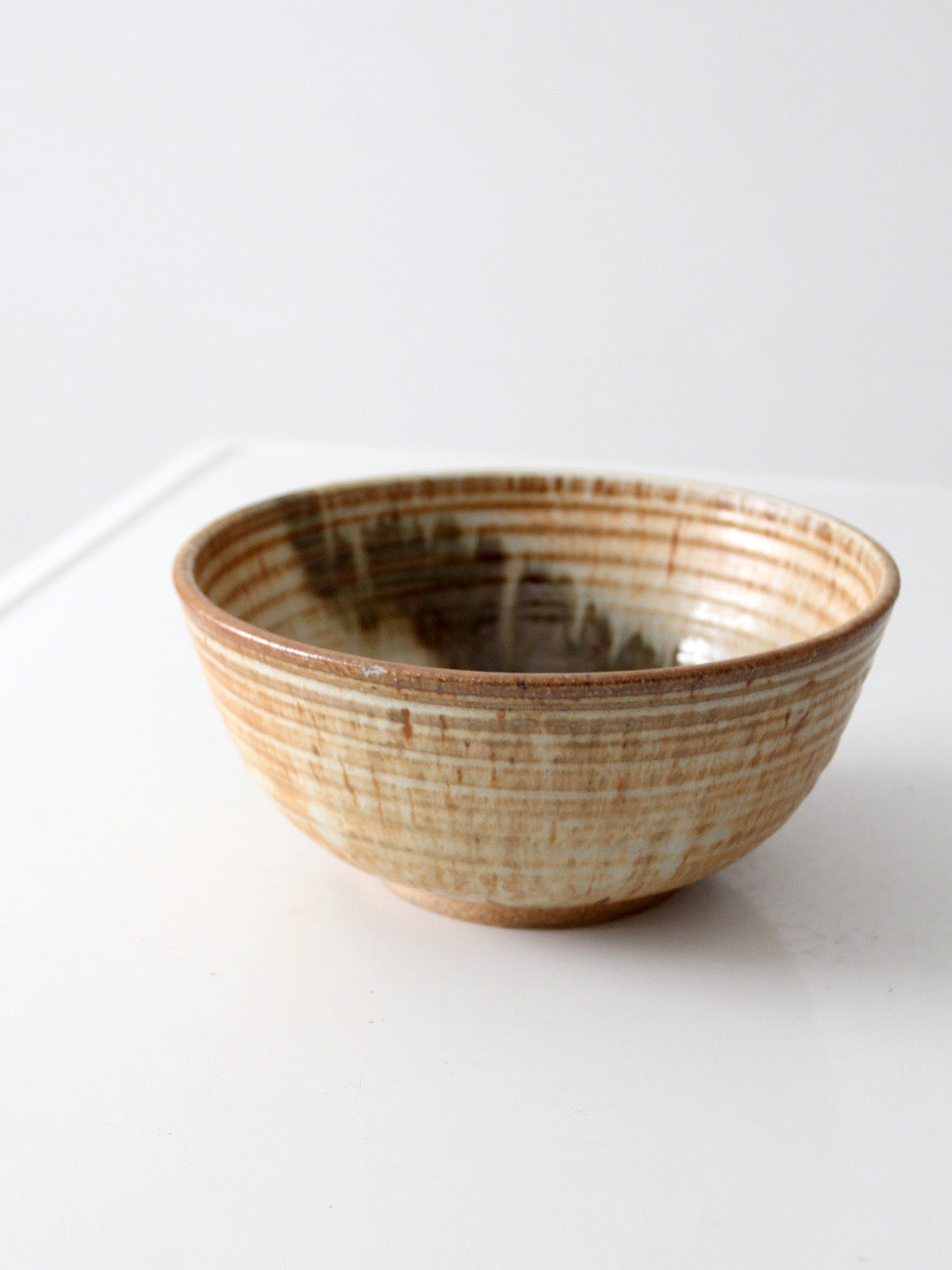 vintage handmade studio pottery bowl