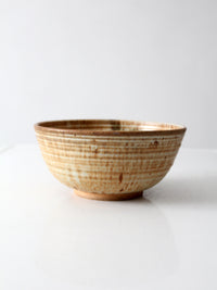 vintage handmade studio pottery bowl