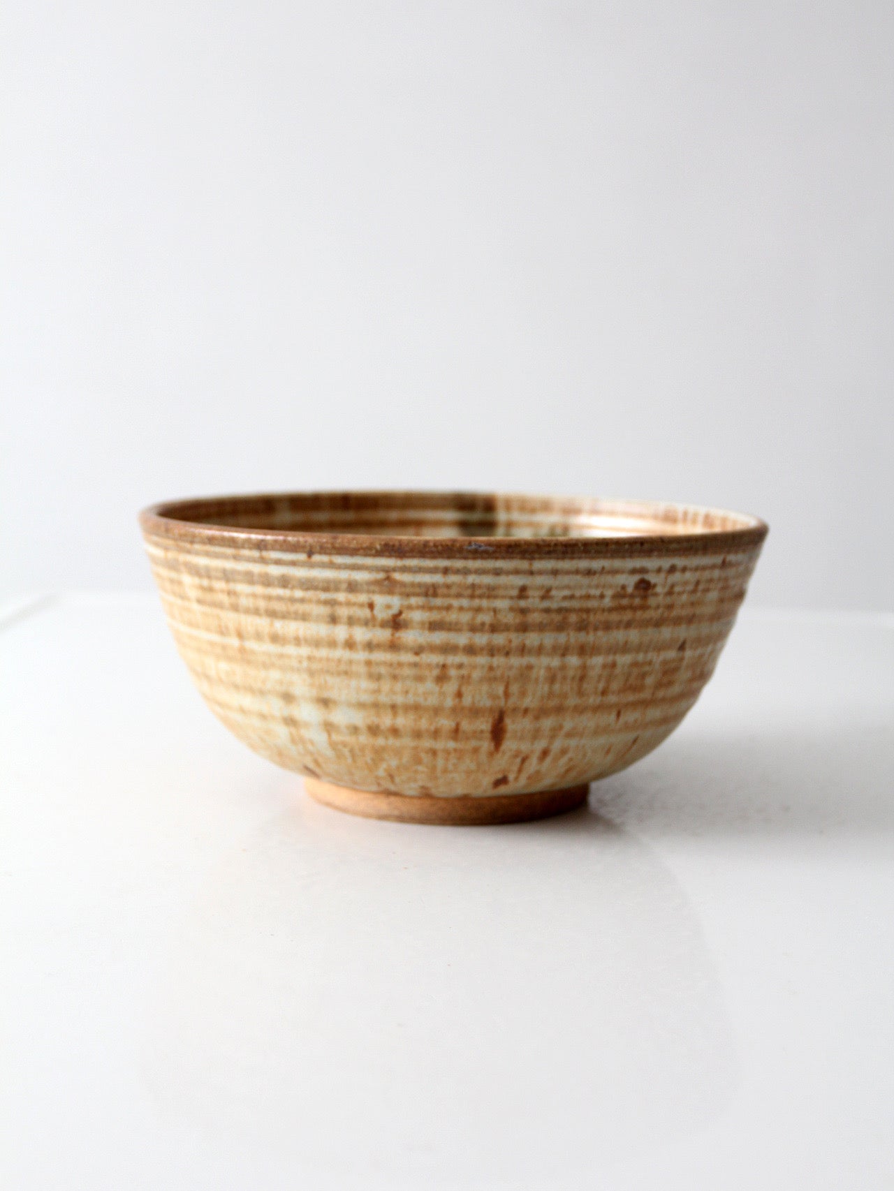vintage handmade studio pottery bowl