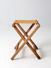 vintage camp stool