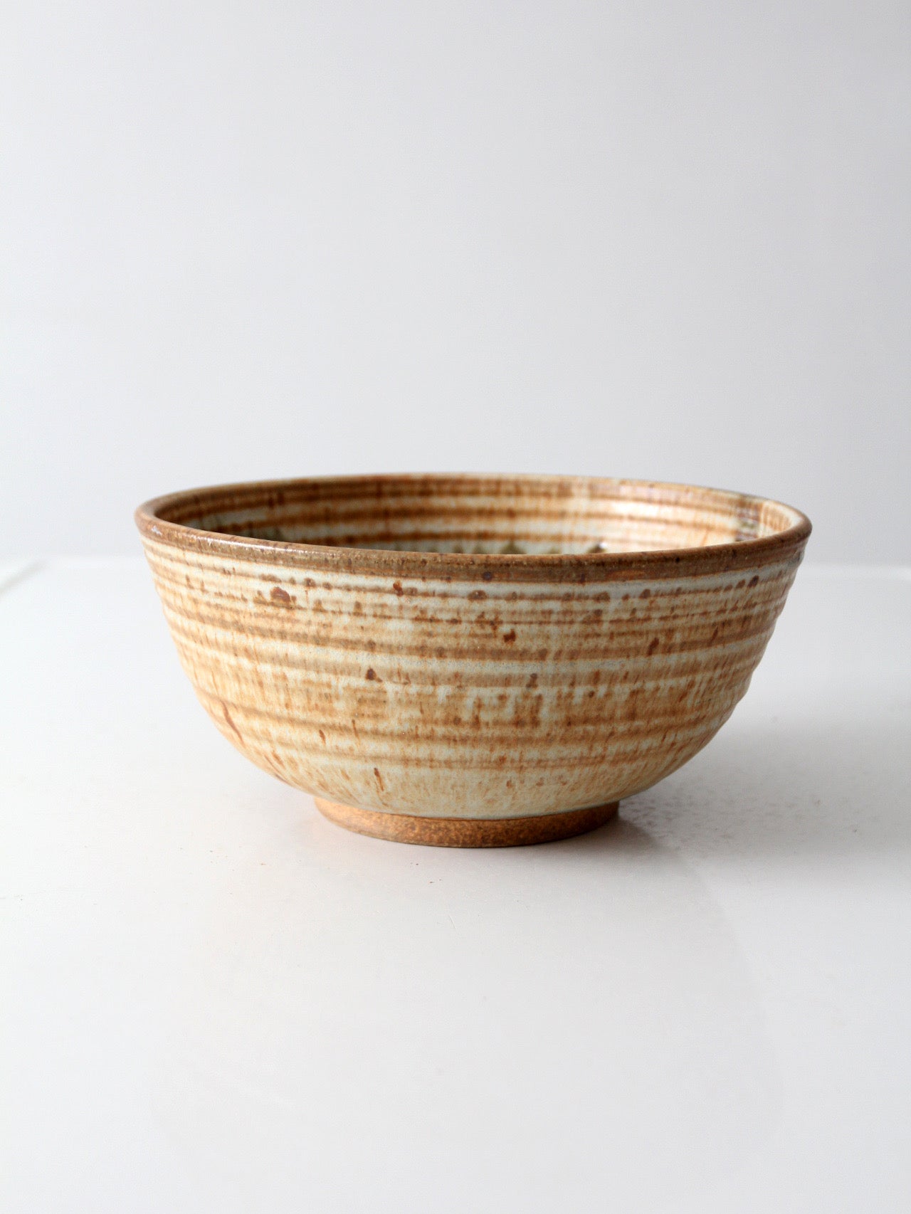 vintage handmade studio pottery bowl
