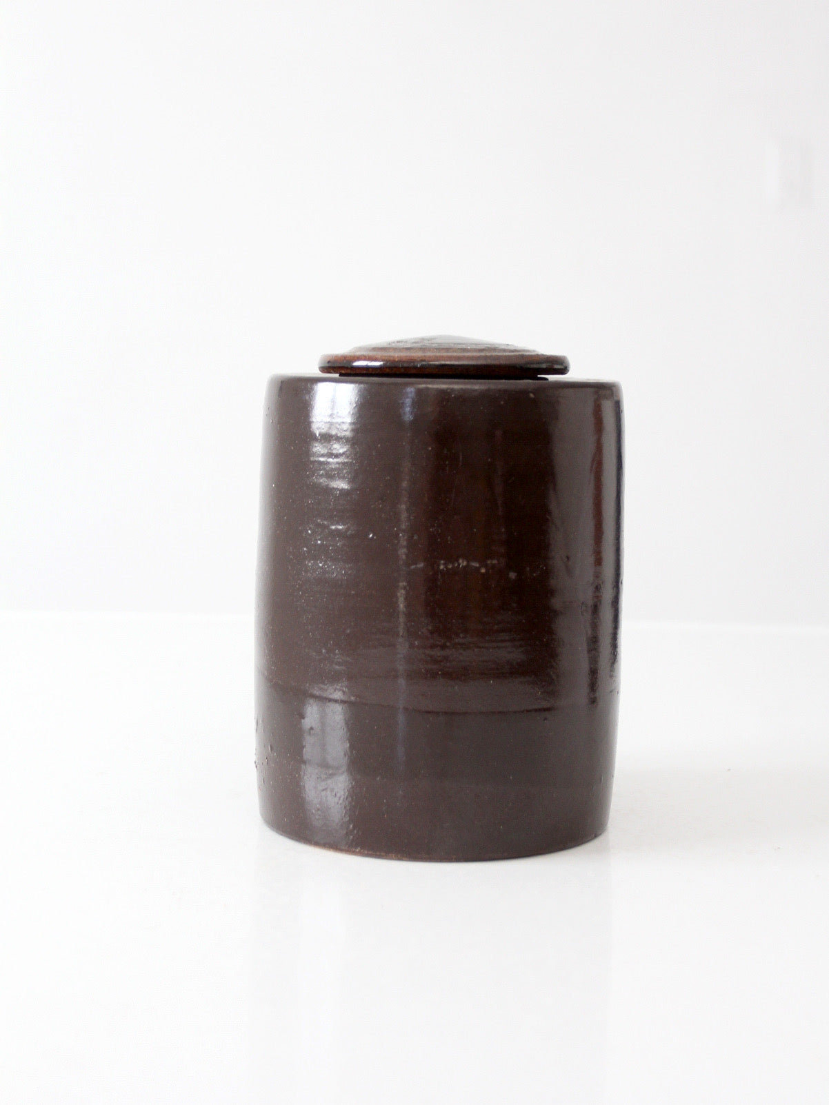 vintage studio pottery jar