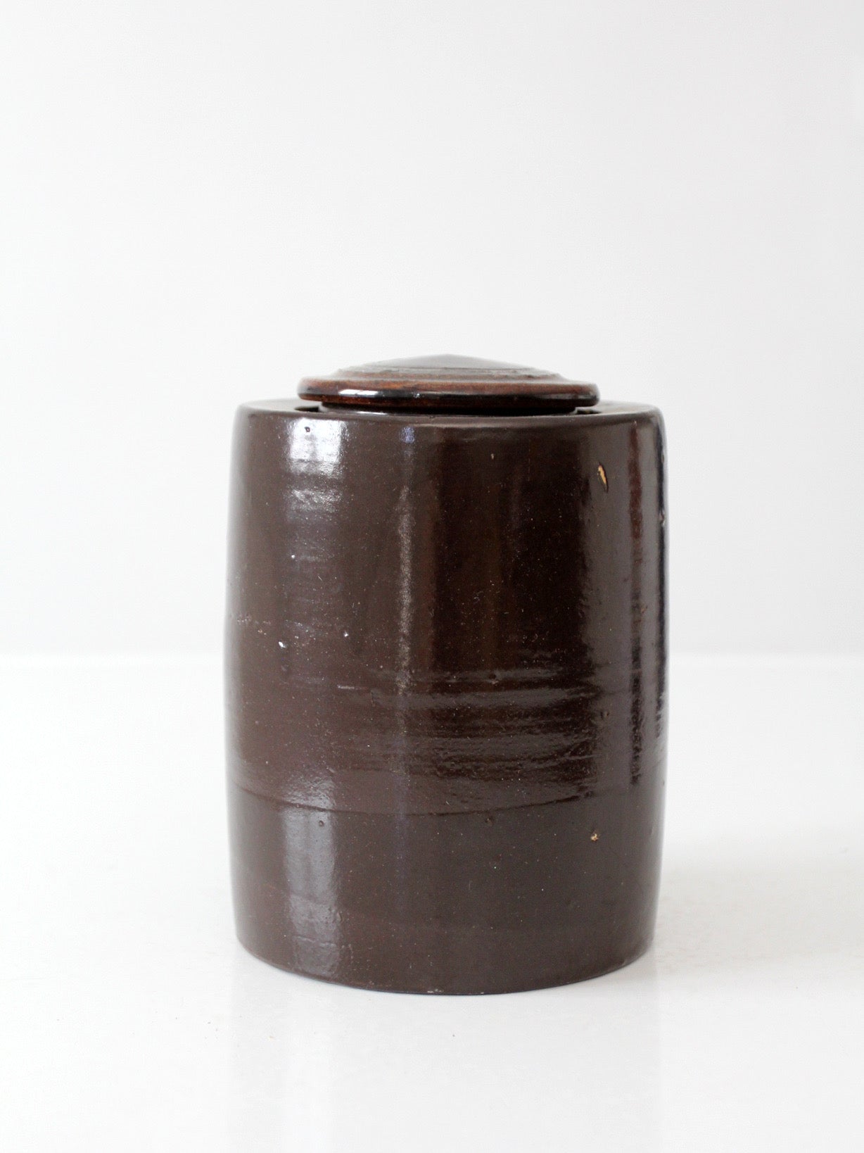 vintage studio pottery jar