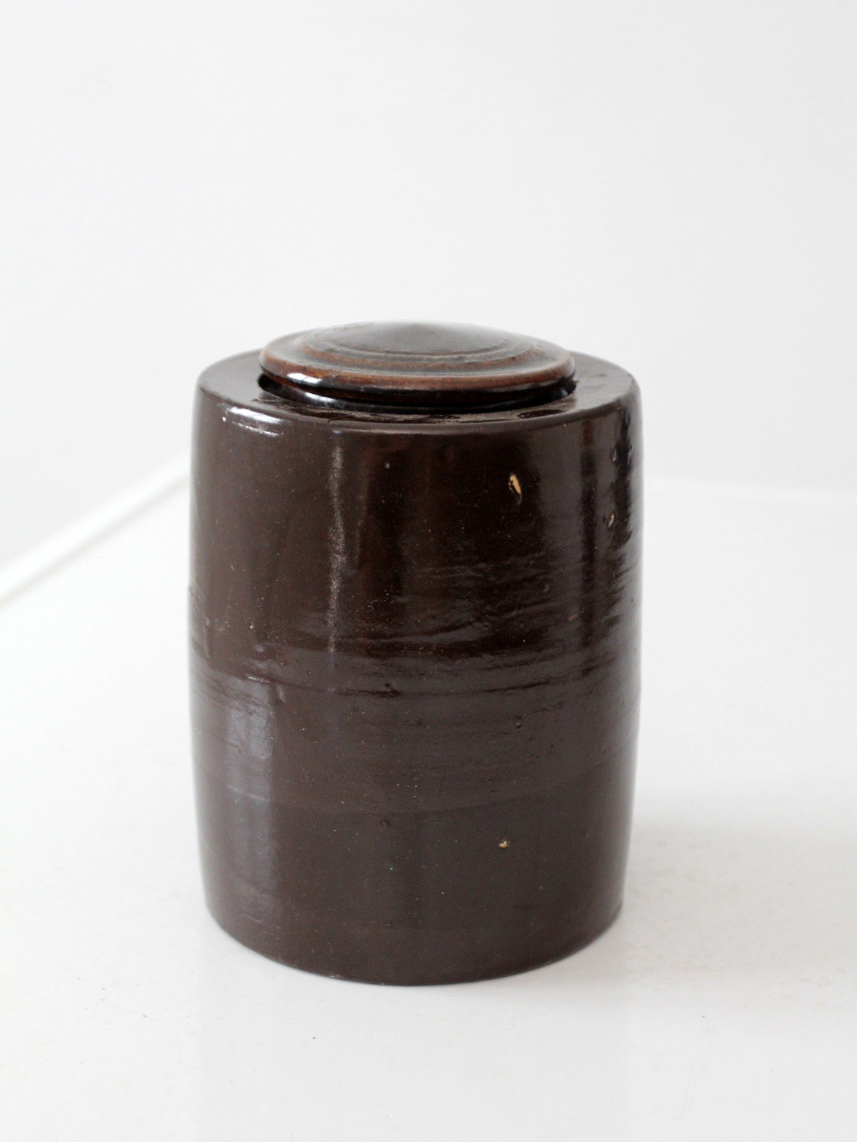 vintage studio pottery jar