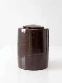 vintage studio pottery jar